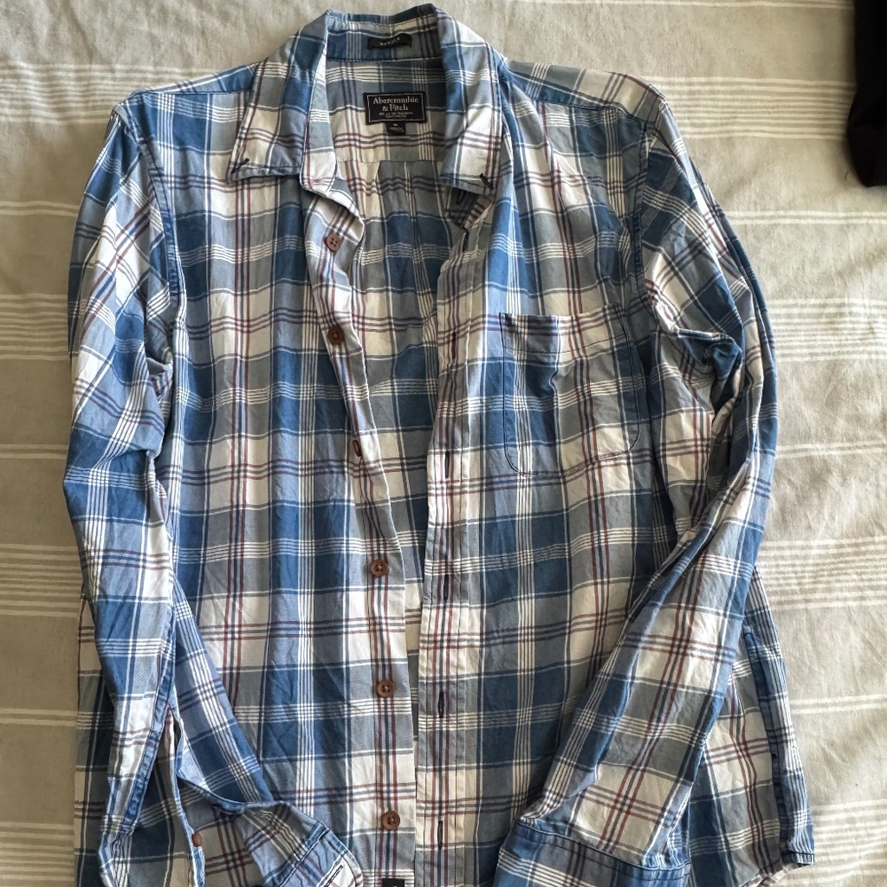 Abercrombie plaid shirt
